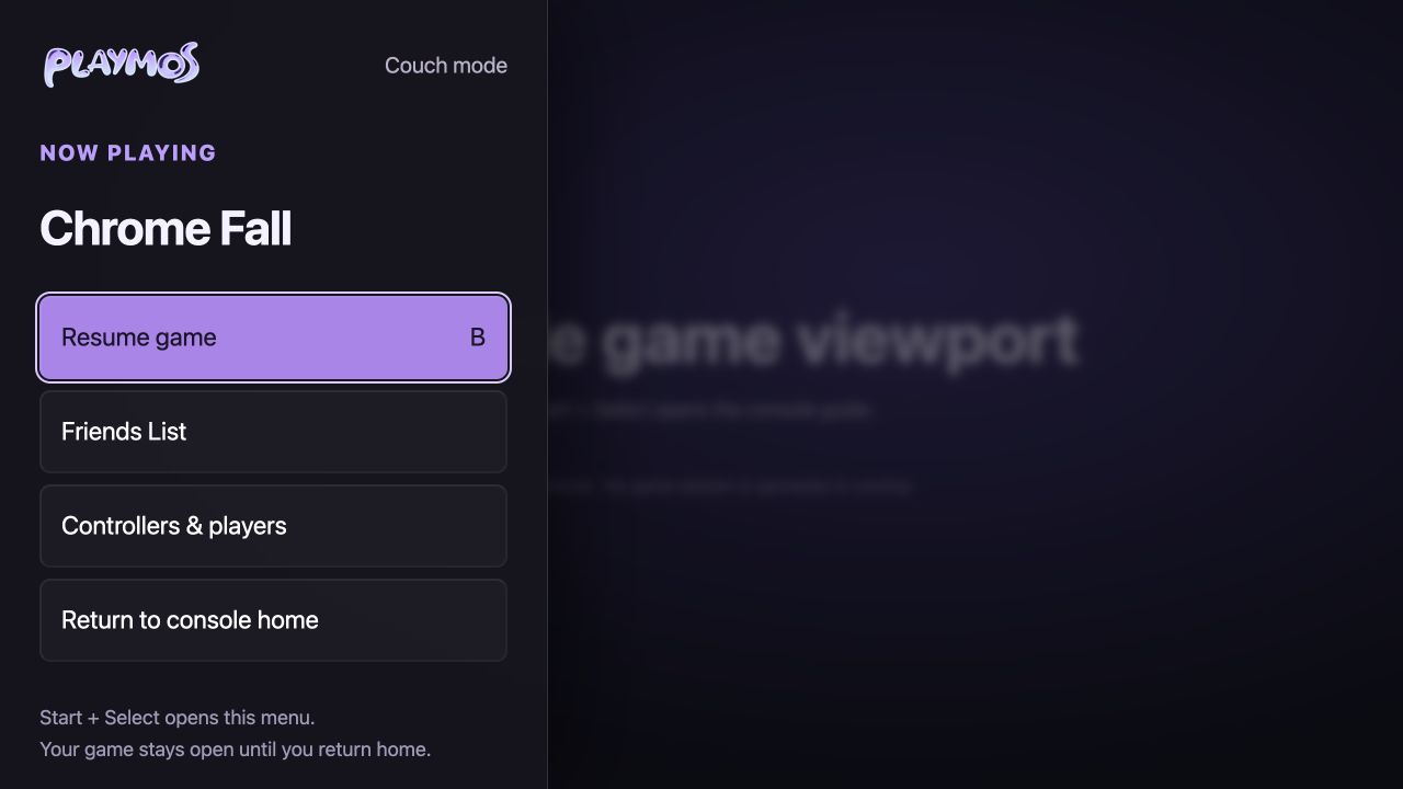 The console guide