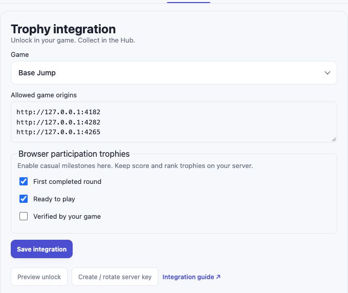 Enable the milestones your browser may report